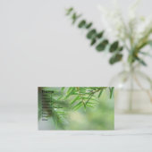 常緑樹 名刺 (スタンド正面)