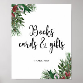 常緑樹 BOOKS CARDS AND GIFTS ポスター