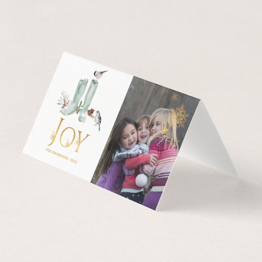 常緑 - 冬の木々の中でクリスマスの写真 (正面)