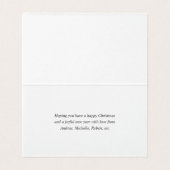 常緑 - 冬の木々の中でクリスマスの写真 (内部フラット)