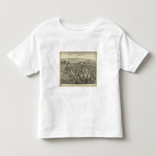 常緑Aveの農場 トドラーTシャツ (正面)