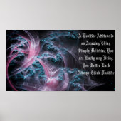 常考え前向き ポスター (正面)