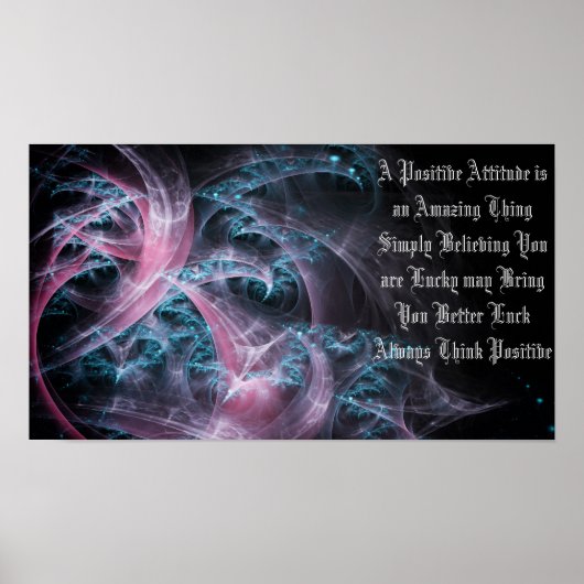 常考え前向き ポスター (正面)