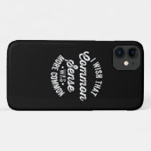 常識がもっと普通のユーモアだったらいいのにと思う Case-Mate iPhoneケース (裏面(横))