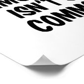 常識はそれほど一般的ではない ポスター (角)