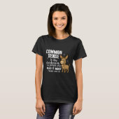 常識はデオドラントのようなもの 必要な人に一番届かない Tシャツ (正面フル)