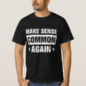 常識を再び変える Tシャツ (正面)
