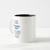 常識を再び普及させる ツートーンマグカップ (正面左)
