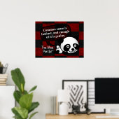 常識を持っていると天才になる ポスター (ホームオフィス)