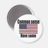 常識米国国旗 マグネット (正面/裏面)