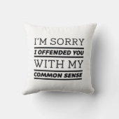 常識 クッション (裏面)