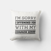 常識 クッション (正面)