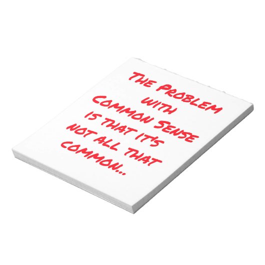 「常識」 ノートパッド (回転)