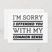 常識 ポストカード (正面/裏面)