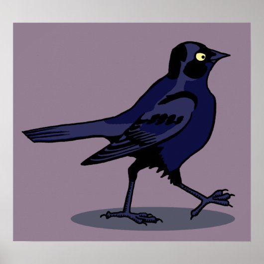 常軌を逸した小さなブラックバード ポスター (正面)