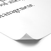 常連食アレルギーポスター ポスター (角)