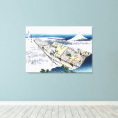 常陸国牛堀 キャンバスプリント (インサイチュ (ウッドフロア))