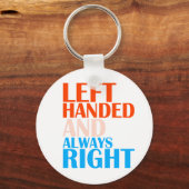 常離れに右利きで キーホルダー (正面)