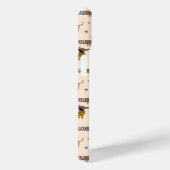 帽子おもしろいとセーターのダックスシャント Case-Mate iPhoneケース (裏面 / 右)