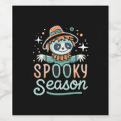 帽子おもしろいの幽霊、不気味な季節 ワインラベル (シングルラベル)