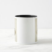 帽子および目パッチとの自画像 マグカップ (中央)