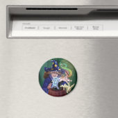 帽子からうさぎを引っ張る魔術師 マグネット (インサイチュ (食洗機))