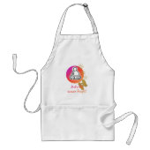 帽子かわいらしとミッテンスの冬のシーズン明るい スタンダードエプロン (正面)