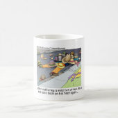 帽子がおもしろいギフトT&収集品 コーヒーマグカップ (中央)