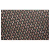 帽子とアメリカ国旗のバンダナを着ている犬 ファブリック (ヤード)