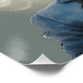 帽子とジャケットを着たキリン ポスター (コーナー)