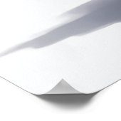 帽子とスカーフのかわいいカモ | AI Art ポスター (角)