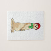 帽子とスカーフ付きメルカート ジグソーパズル (横)