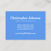 帽子とセーターが可愛いクリスマスコーギー 名刺 (裏面)