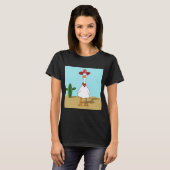 帽子とバンダナ姿のカウボーイ・ガチョウのゲイリー Tシャツ (正面フル)