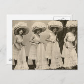 帽子とペティコート ポストカード (正面/裏面)