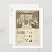 帽子と帽子のデザインの製造 ポストカード (正面/裏面)