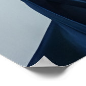 帽子と花でスカルを微笑む | AI Art ポスター (角)