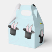 帽子に入ったバニーと青い魔法 フェイバーボックス (裏面サイド)