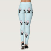 帽子に入ったバニーと青い魔法 レギンス (裏面)