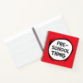 帽子ねこ | 就学前グッズ ノートブック (内部)