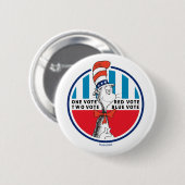 帽子ねこ | 1票、2票 缶バッジ (正面&裏面)