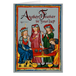 帽子のもう一つの羽毛