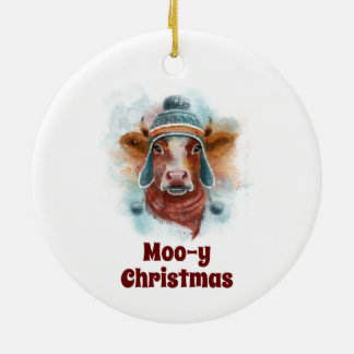 帽子のクリスマスオーナメントのハイファー セラミックオーナメント