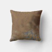 帽子のゴシックスカルヴィンテージハロウィーン クッション (裏面)