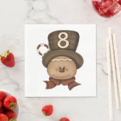 帽子のナプキンの8番目の人 スタンダードランチョンナプキン (インサイチュ)