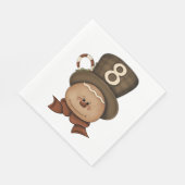 帽子のナプキンの8番目の人 スタンダードランチョンナプキン (角)