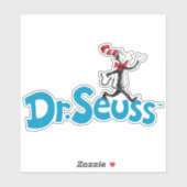 帽子のヴィンテージロゴの猫 シール (シート)