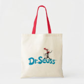 帽子のヴィンテージロゴの猫 トートバッグ (正面)