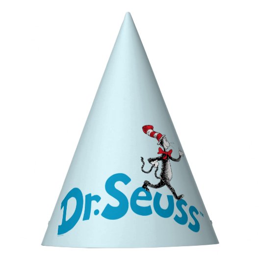 帽子のヴィンテージロゴの猫 パーティーハット (正面)