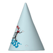 帽子のヴィンテージロゴの猫 パーティーハット (右)